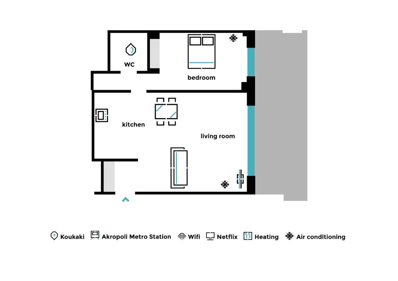 Modern 1Bd Apartment Close To The Acropolis Museum By Upstreet Athens Exterior photo